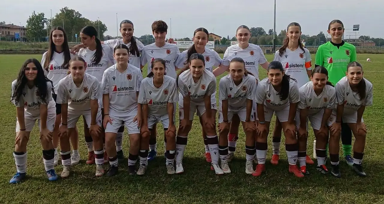La formazione Under 17 granata - foto AC Reggiana