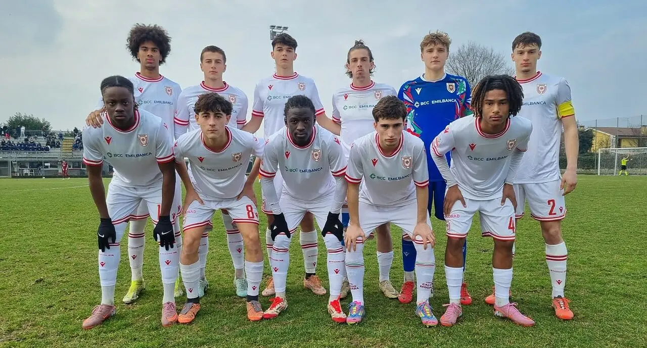 I ragazzi della Primavera che hanno vinto sul campo del Cittadella