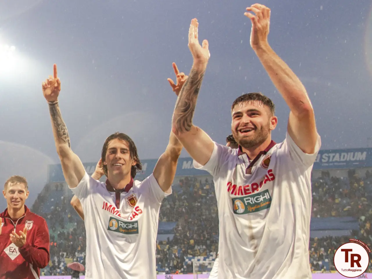 Melegoni e Portanova festeggiano la salvezza: sarà bis in granata? - foto Silvia Casali