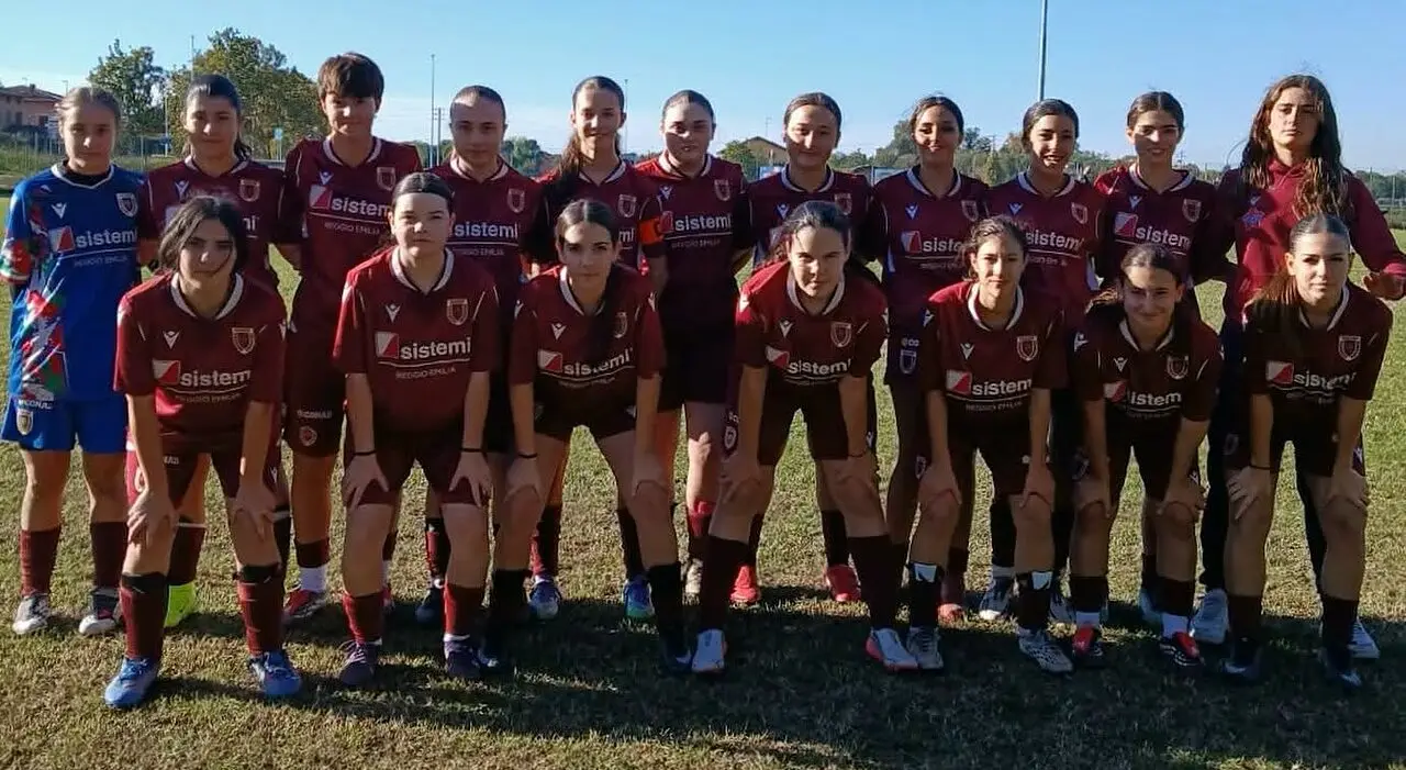 La formazione Under 17 - foto AC Reggiana