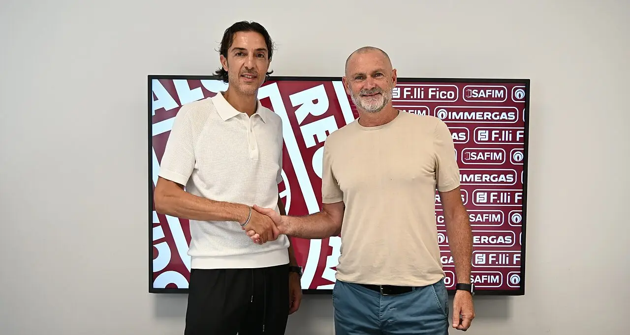 Nicola Ferrari assieme a Pietro Lodi, responsabile del Settore Giovanile
