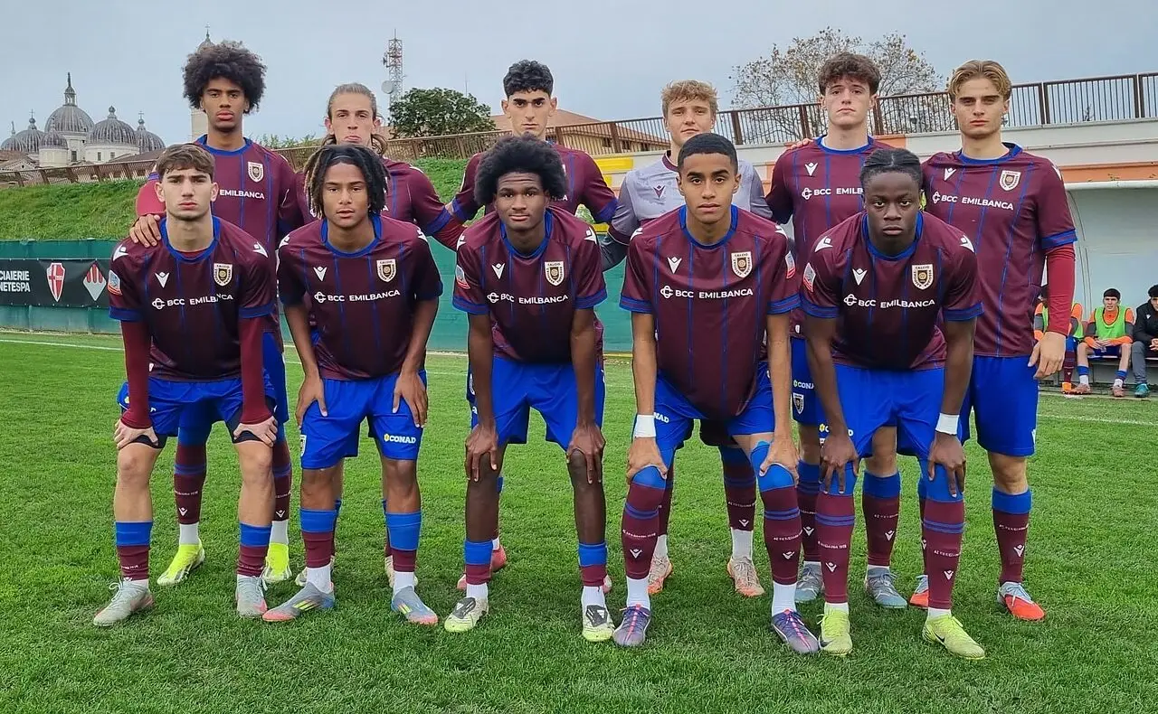 I granata della Primavera che hanno superato il Padova