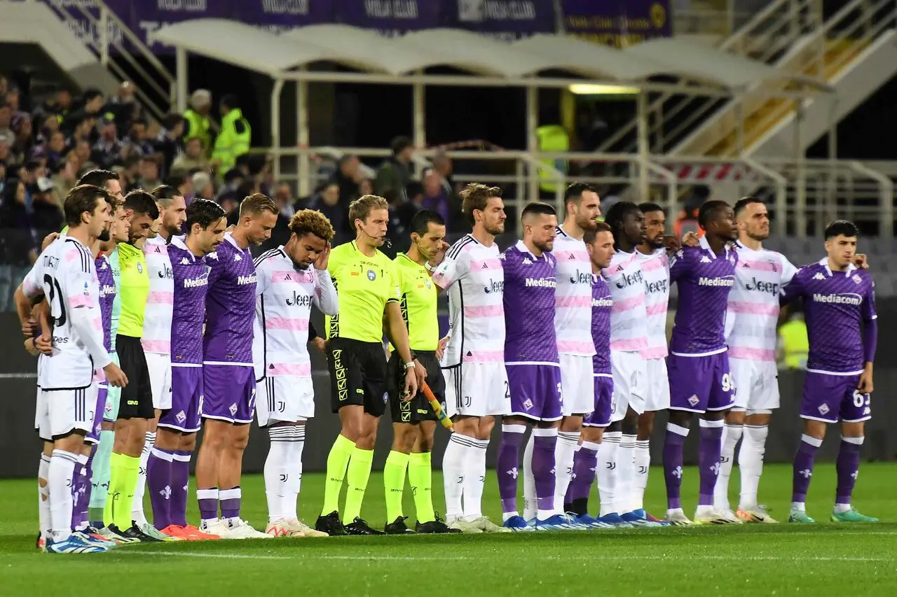 Fiorentina Juventus Squadra (ph. G.Morini)