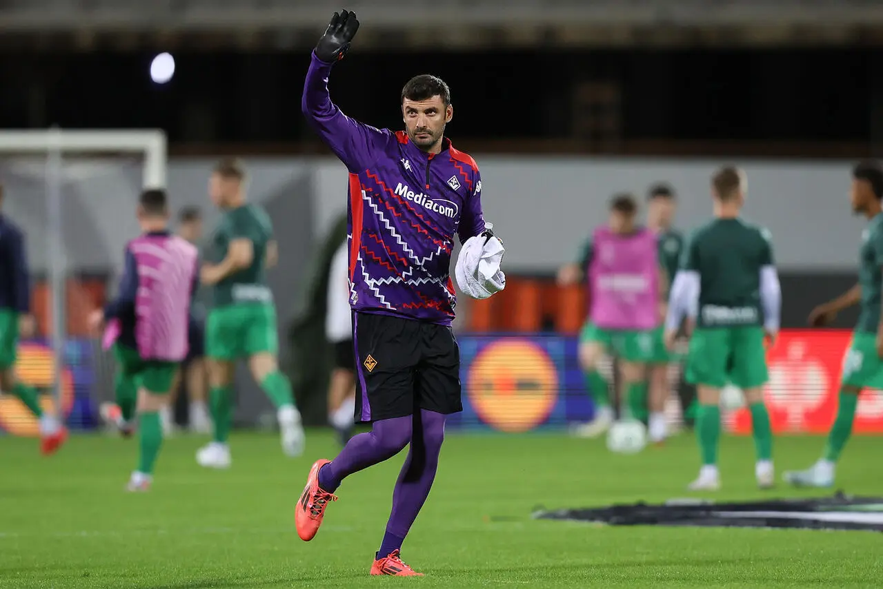 FLORENCE, ITALY - OCTOBER 3: Pietro Terracciano of ACF Fiorentina