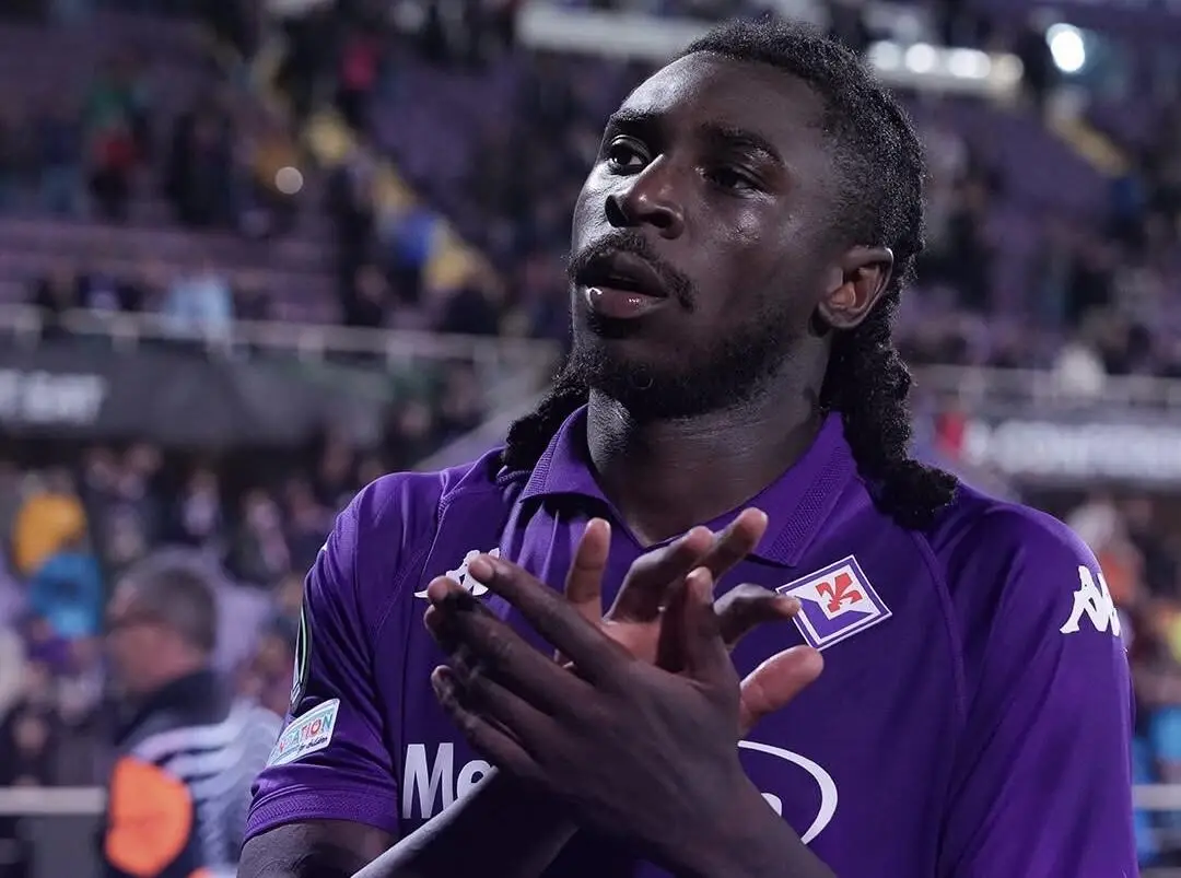 Moise Kean (credits: https://www.facebook.com/ACFFiorentina)