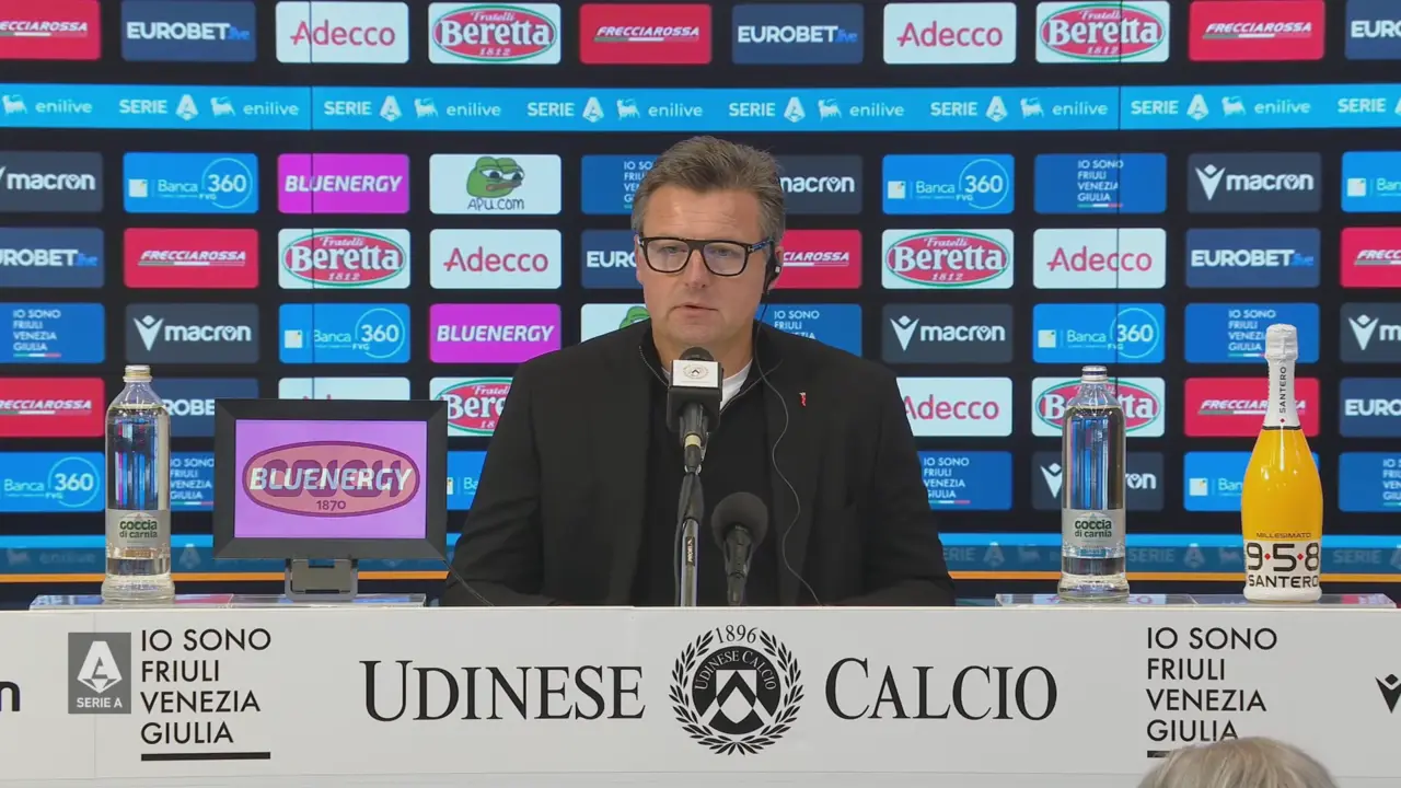 Conferenza Stampa Udinese Runjaic (Ph. FiorentinaUno)