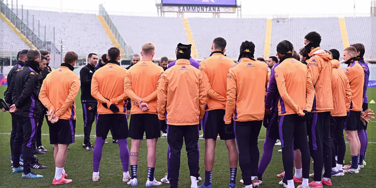 Allenamento Fiorentina, crediti ACF Fiorentina