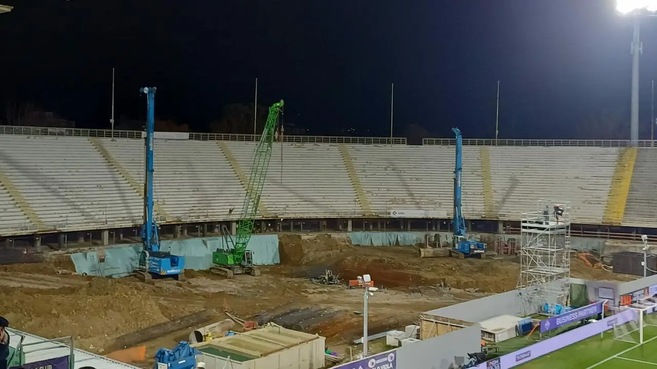 Lavori Franchi (ph. Fiorentina Uno)