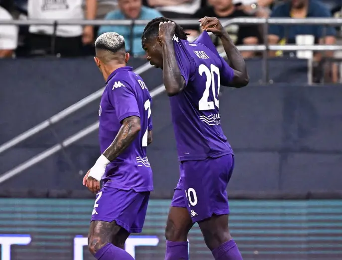 Kean, crediti foto profilo Facebook ACF Fiorentina