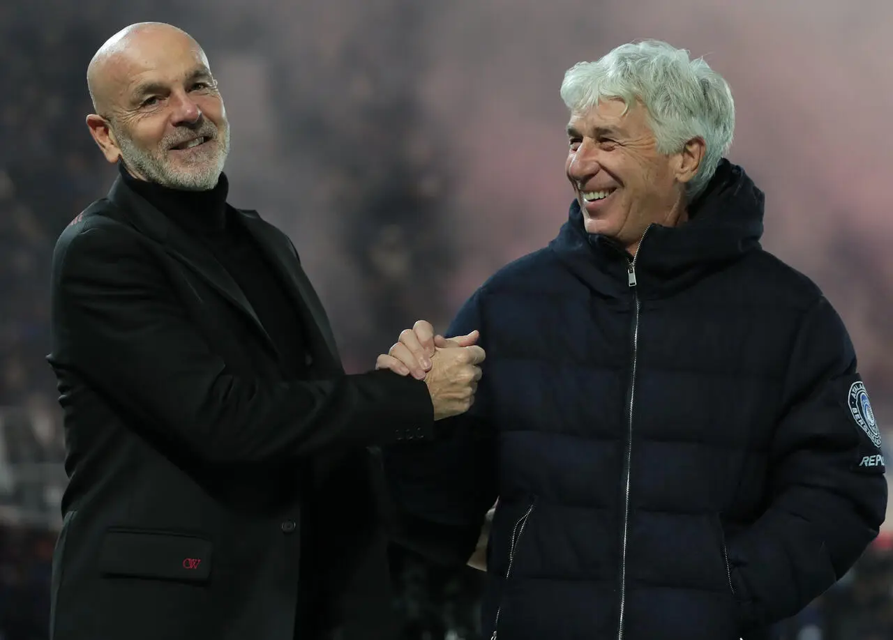 Stefano Pioli e Gian Piero Gasperini