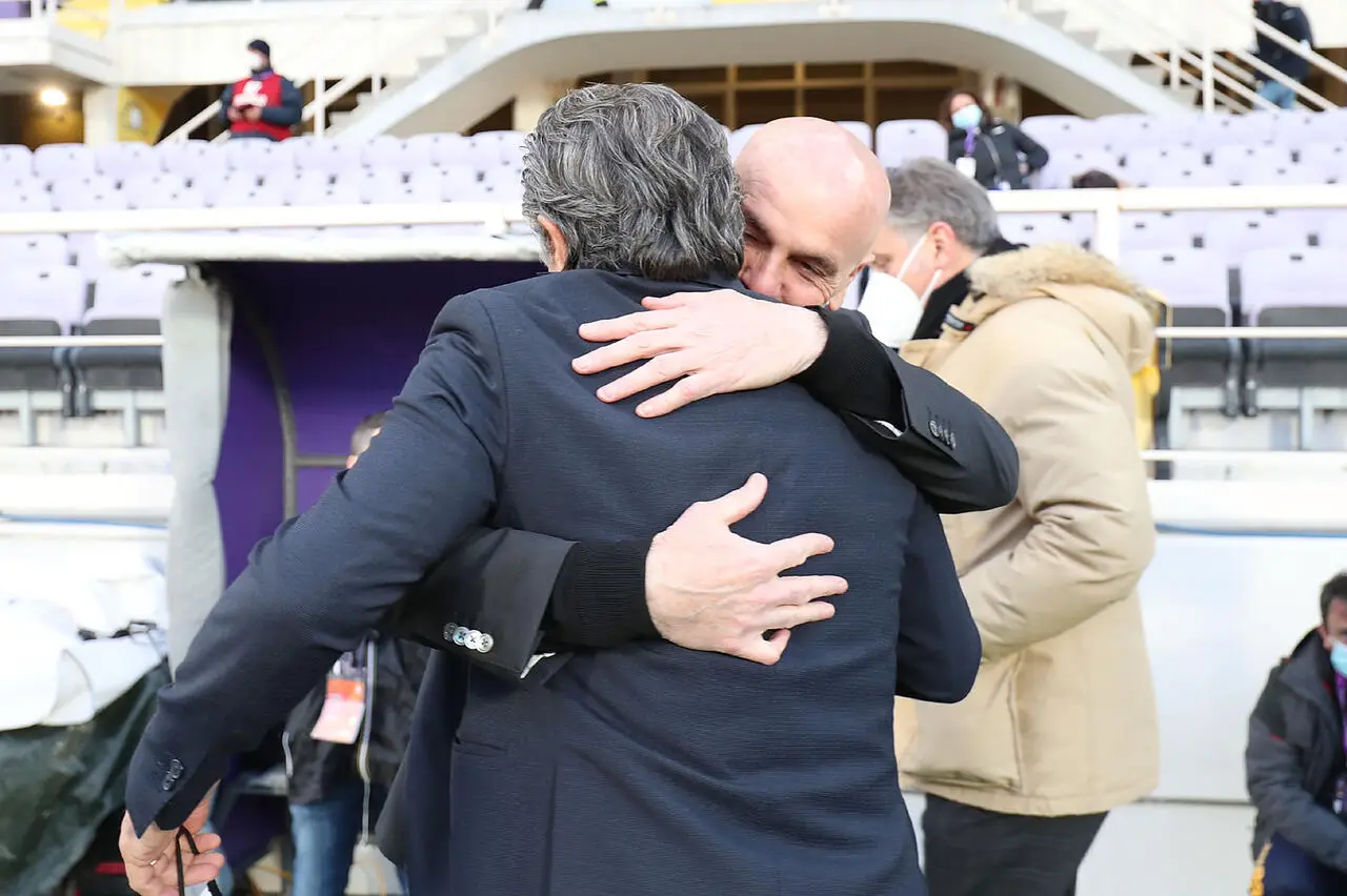 Cesare Prandelli e Stefano Pioli