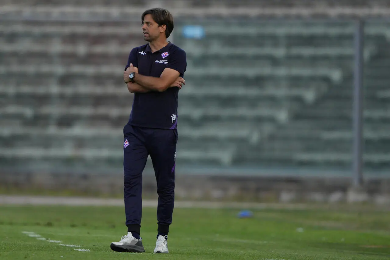 ANCONA, ITALY - JUNE 21: Daniele Galloppa head coach of ACF Fiorentina U17 during the Serie A and B U17 Semifinal match between FC Internazionale and ACF Fiorentina