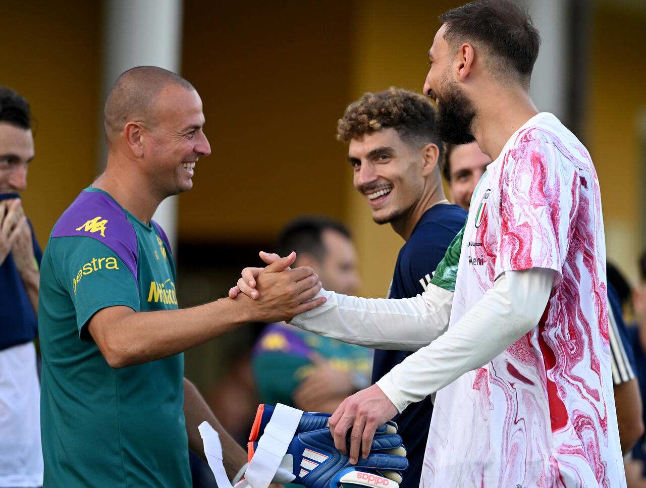 Luca Antonelli e Gianluigi Donnarumma