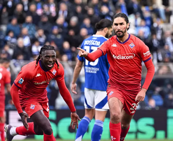 Kean e Adli, foto ACF Fiorentina