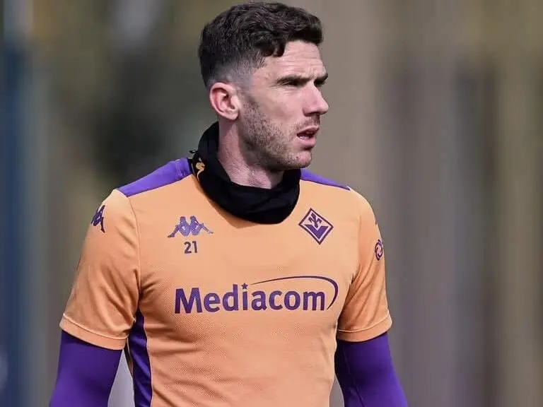 Robin Gosens (CREDITI https://www.facebook.com/ACFFiorentina)