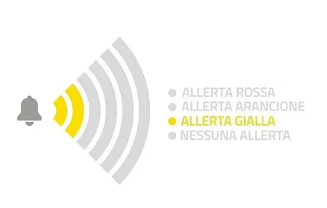 allerta meteo gialla