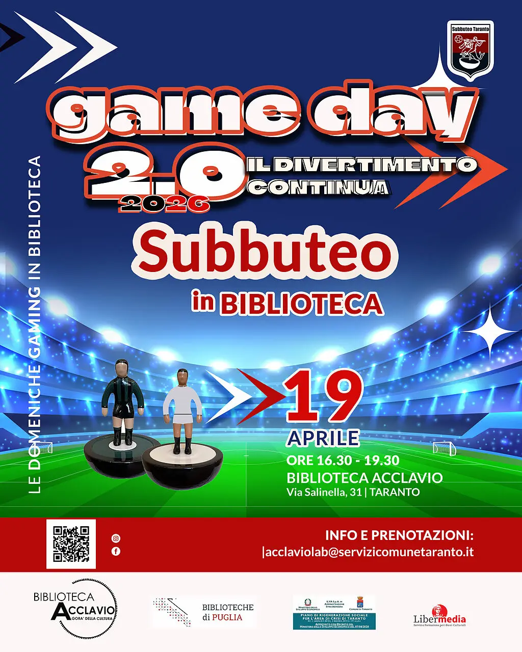 locandina game day subbuteo