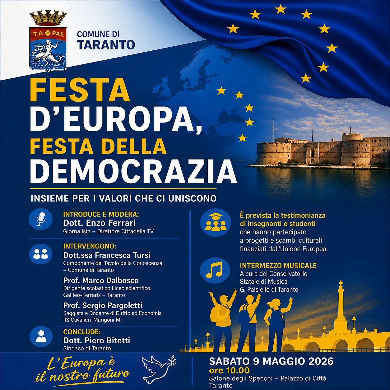 locandina festa d'europa