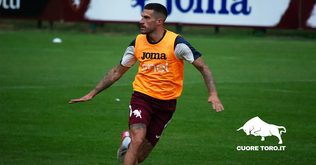 Cristiano Biraghi, allenamento a Pinzolo