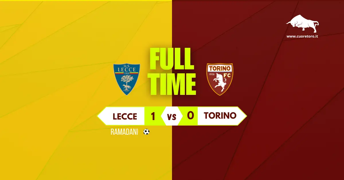 Lecce Torino 1-0