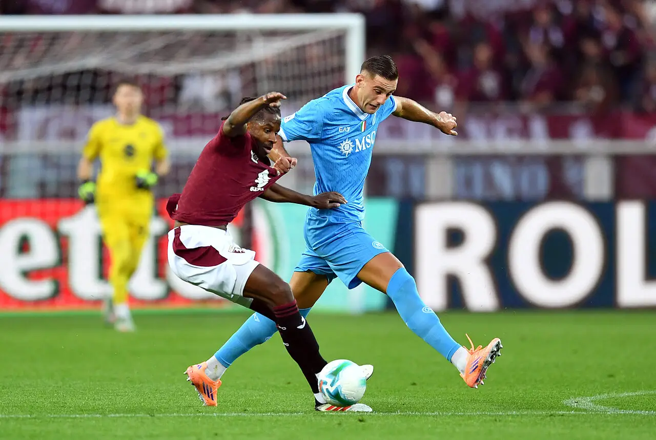 Lorenzo Lucca in Torino Napoli