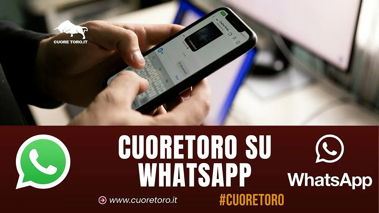 CuoreToro su whatsapp, messenger, facebook, X, instagram