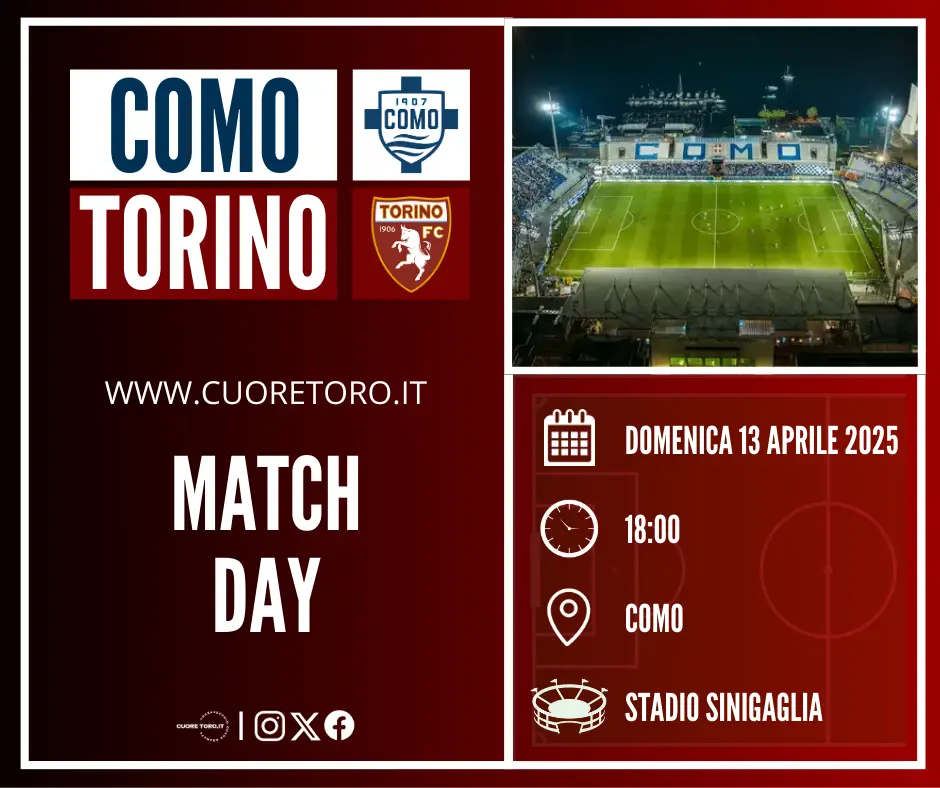 Como Torino | Match Day