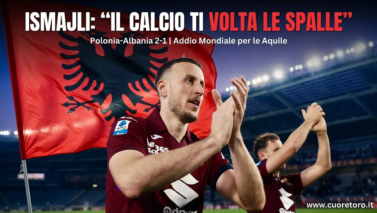 Le dichiarazioni di Ismajli dopo l'eliminazione dell'Albania contro la Polonia