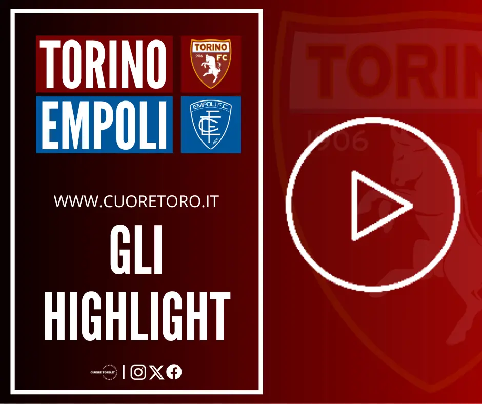 Torino Empoli - gli highlight
