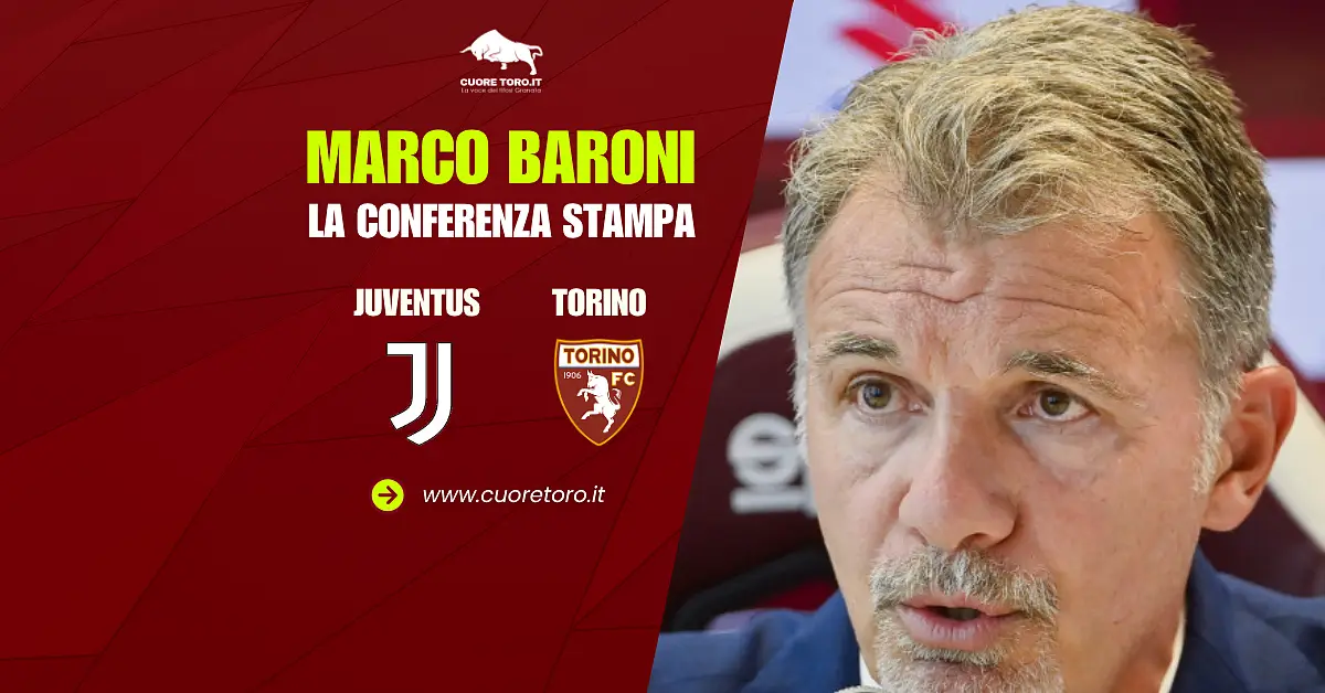 Juventus Torino, Marco Baroni in conferenza stampa