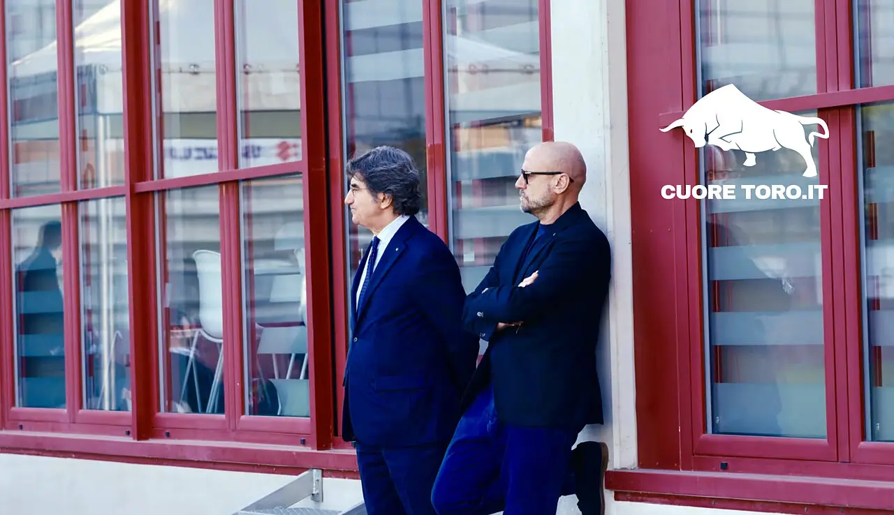 Urbano Cairo e Gianluca Petrachi al Filadelfia, Torino Fc