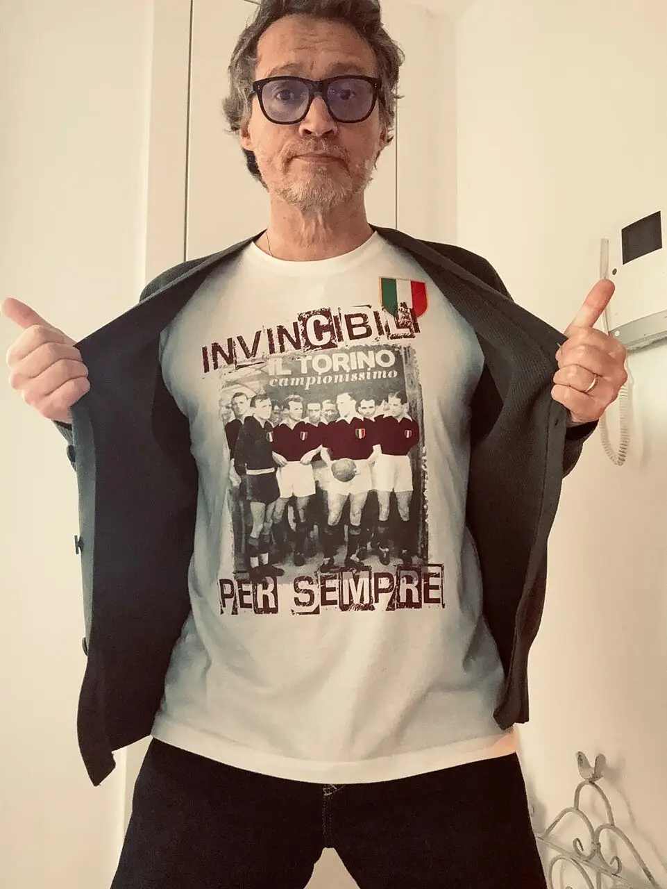 Lorenzo Battistello, grande tifoso del Torino