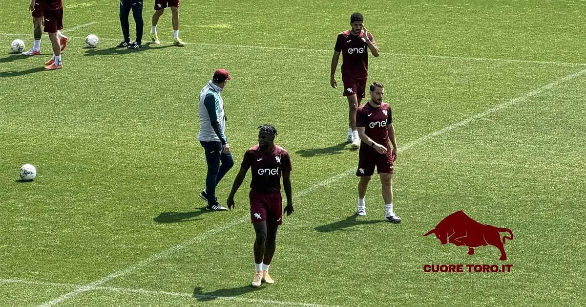 Allenamento al Filadelfia, Duvan Zapata