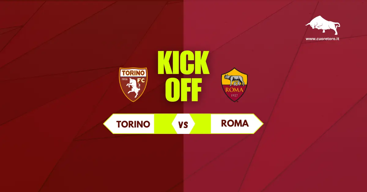 Torino Roma, le formazioni ufficiali