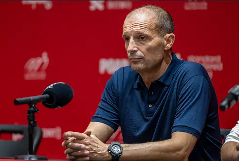 Massimiliano Allegri, conferenza stampa alla vigilia di Milan Torino