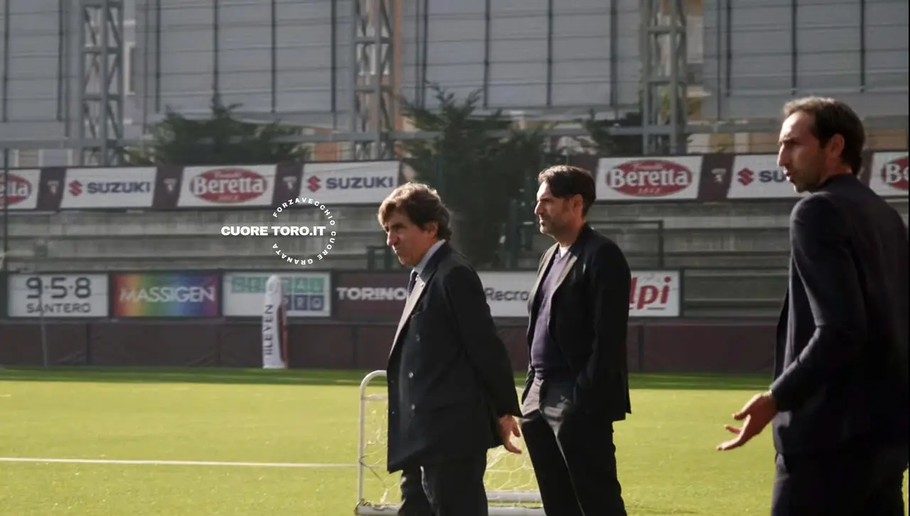 Urbano Cairo, Davide Vagnati, Emiliano Moretti