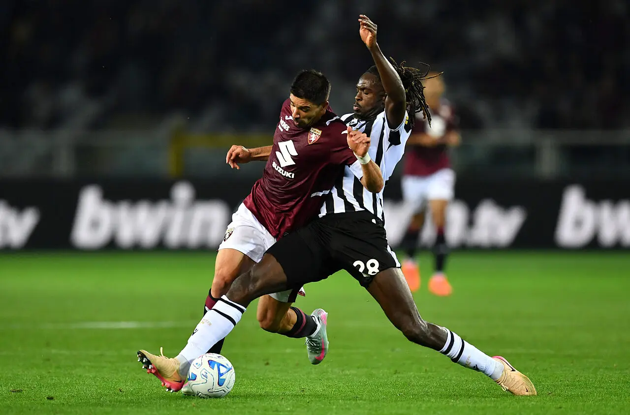 Torino Udinese, Solet contrasta Simeone