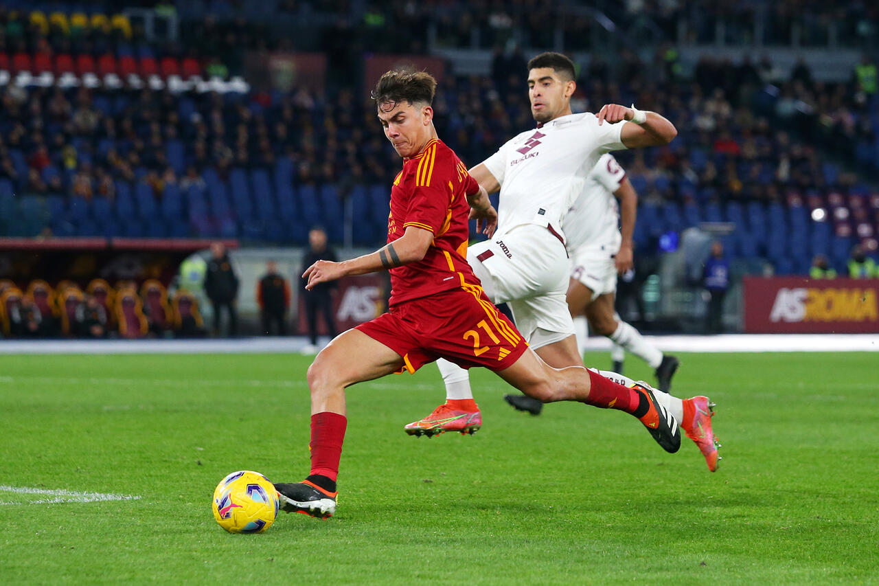 Roma Torino, Dybala contro Masina