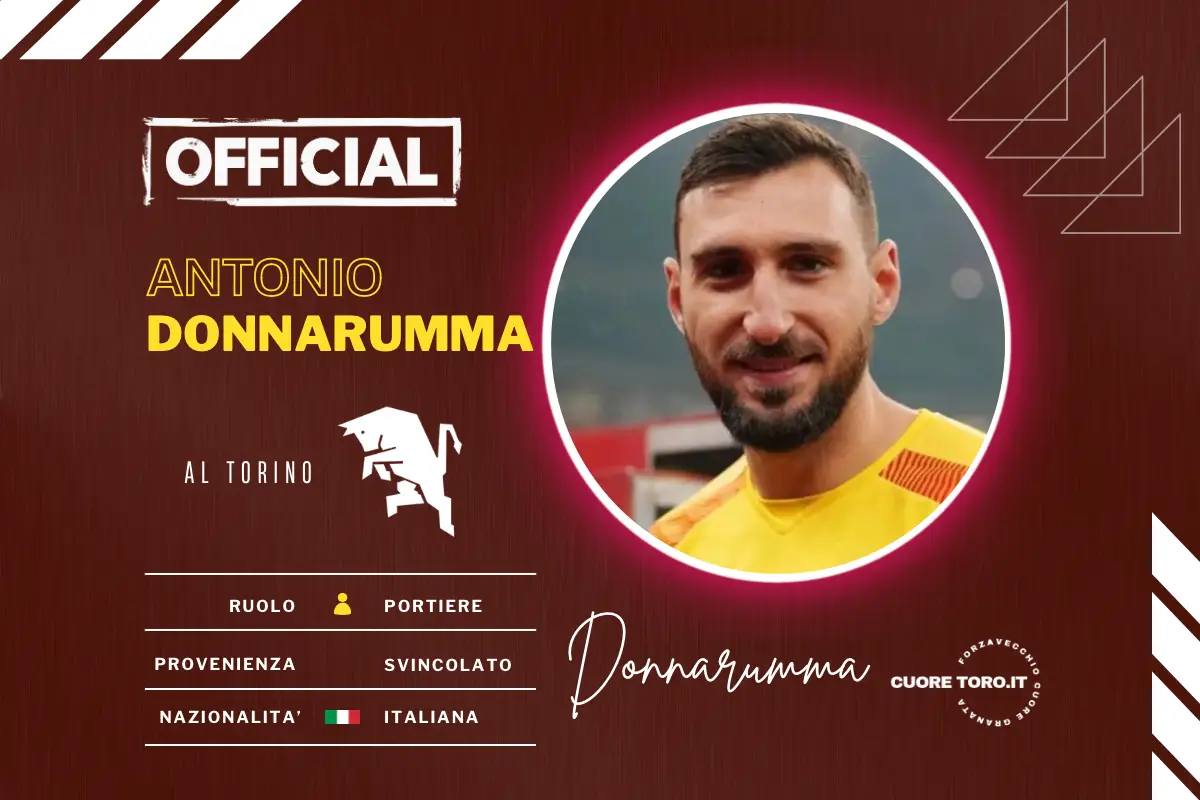 Antonio Donnarumma al Torino