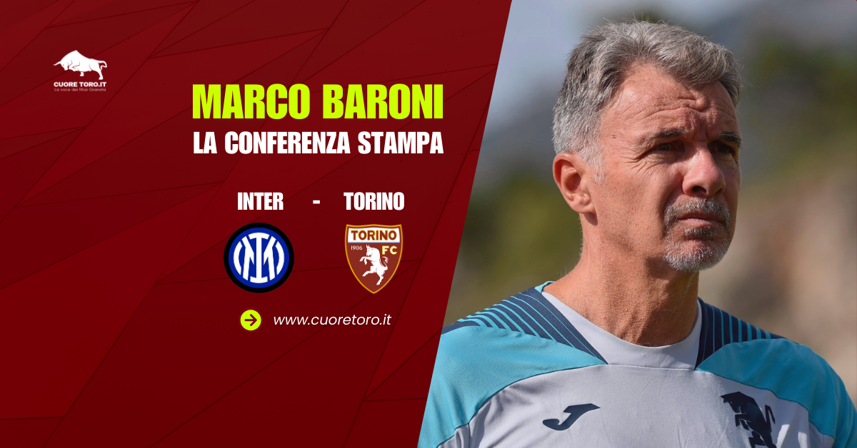 Inter Torino, Marco Baroni in conferenza stampa