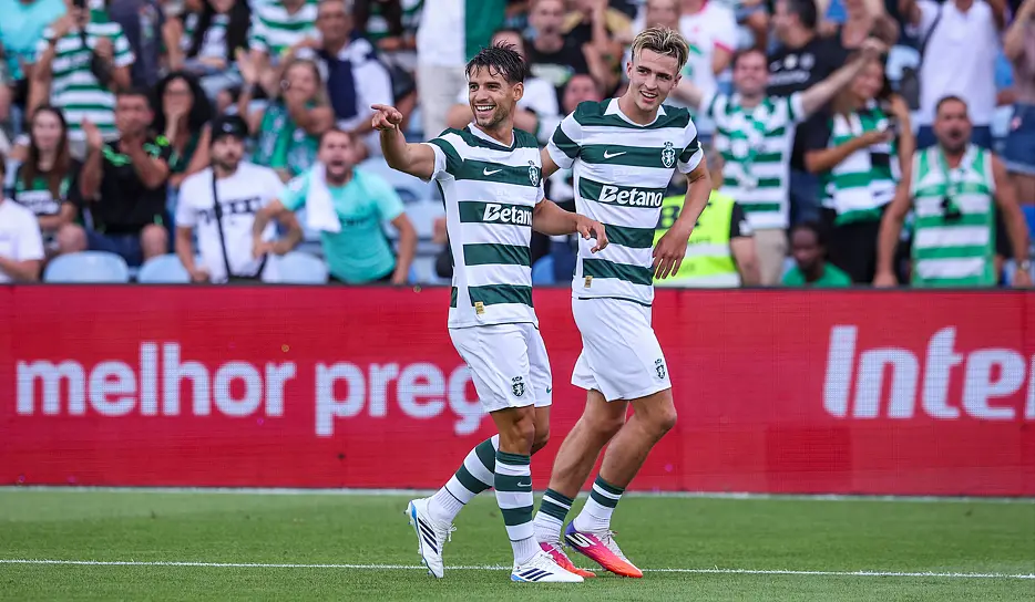 Daniel Braganca con la maglia dello Sporting