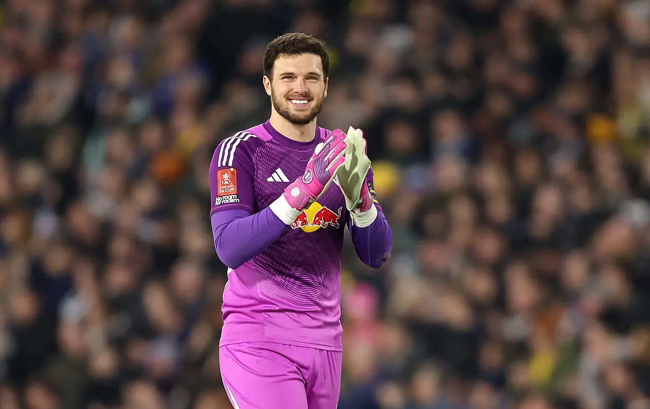 Lucas Perri, portiere brasiliano del leeds united