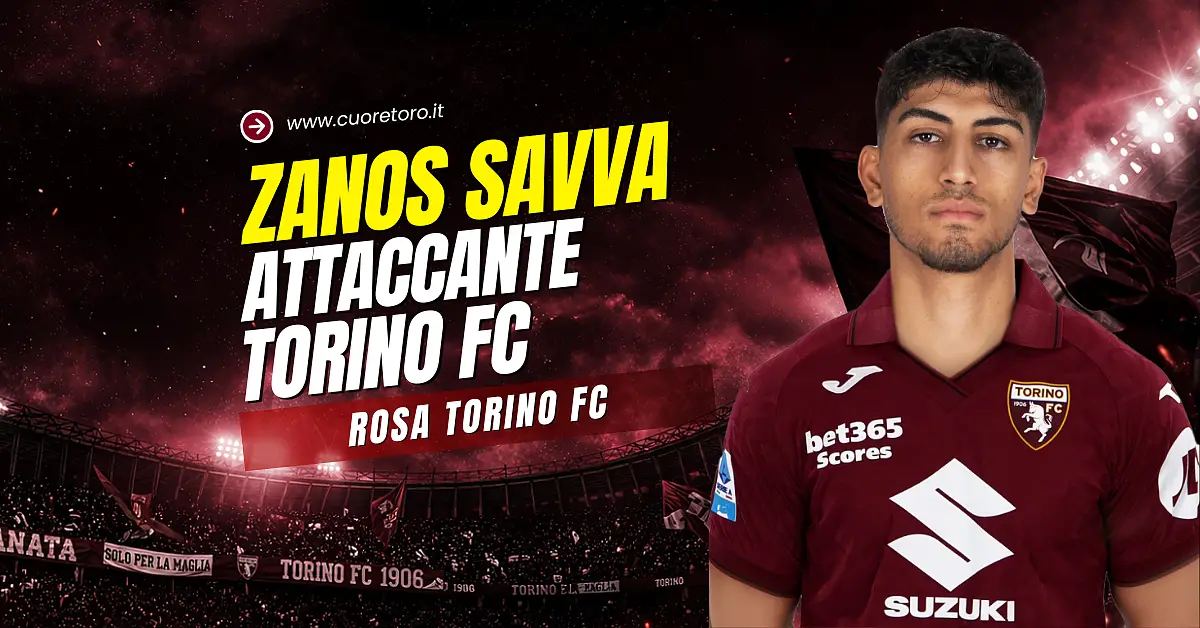 Zanos Savva, attaccante del Torino Fc - Scheda, news