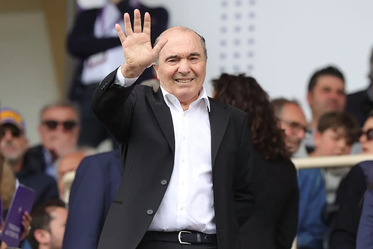 Rocco Commisso, Presidente della Fiorentina. Si è spento a 76 anni