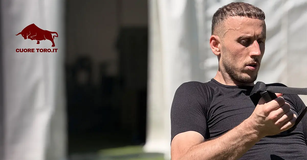 Ardian Ismajli nel ritiro estivo di Pinzolo