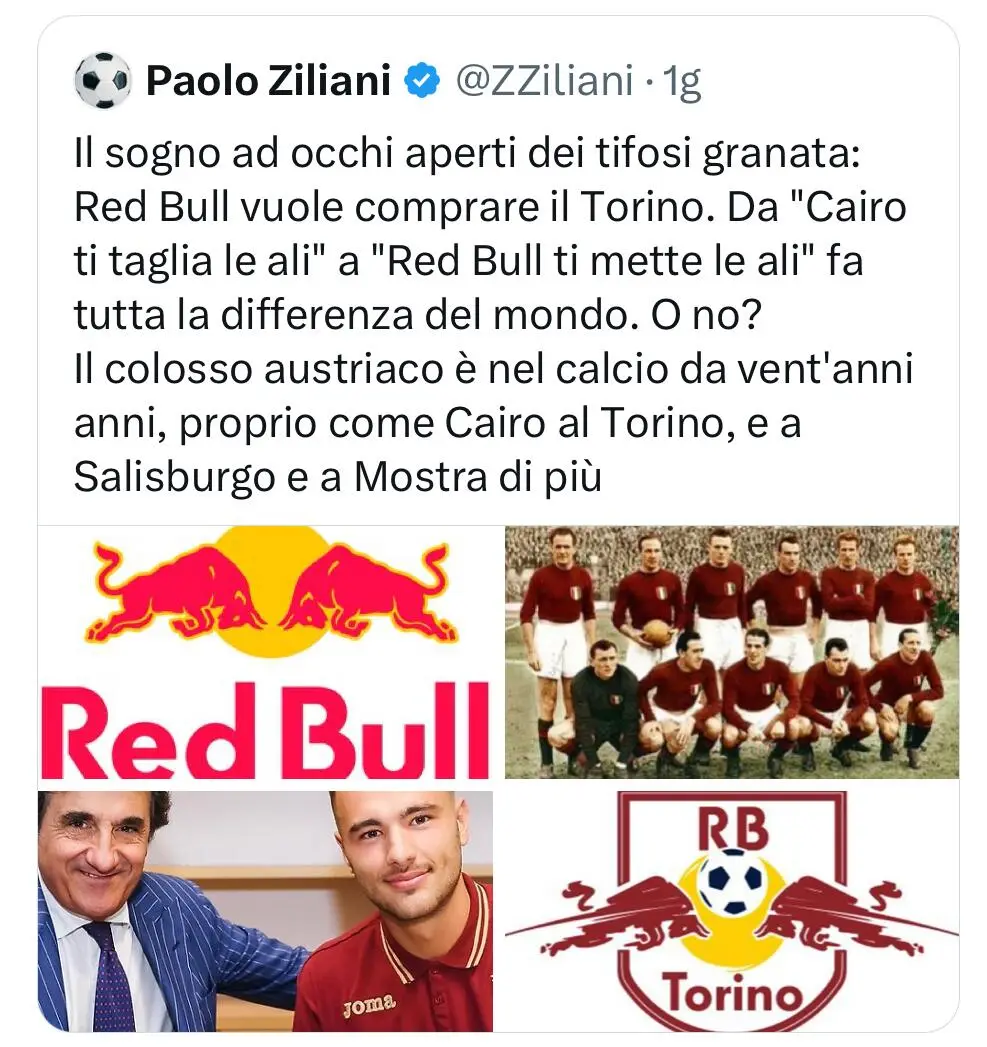 Paolo Ziliani - Red Bull Torino