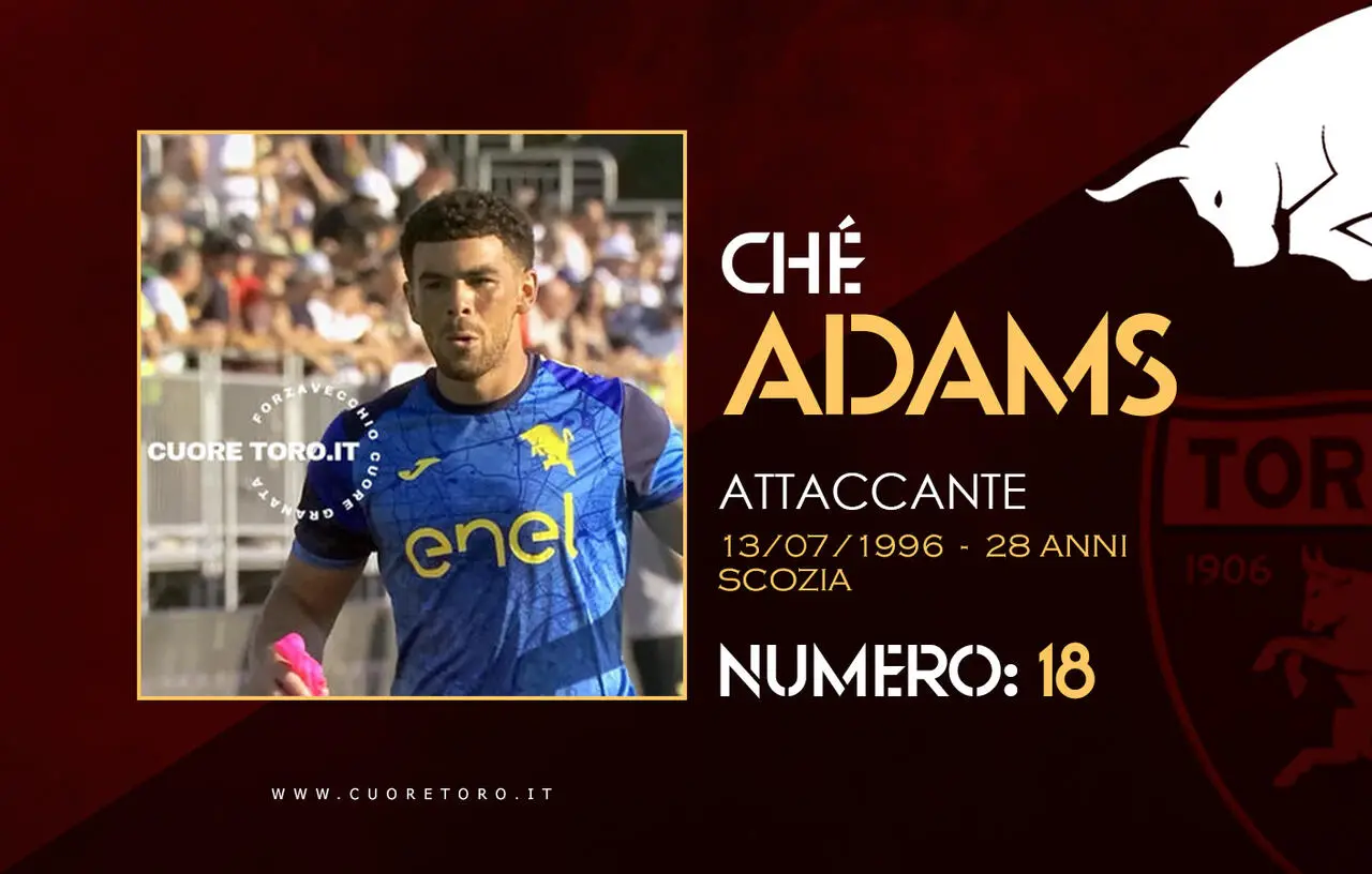 Rosa Torino Fc 2024-2025 - Ché Adams