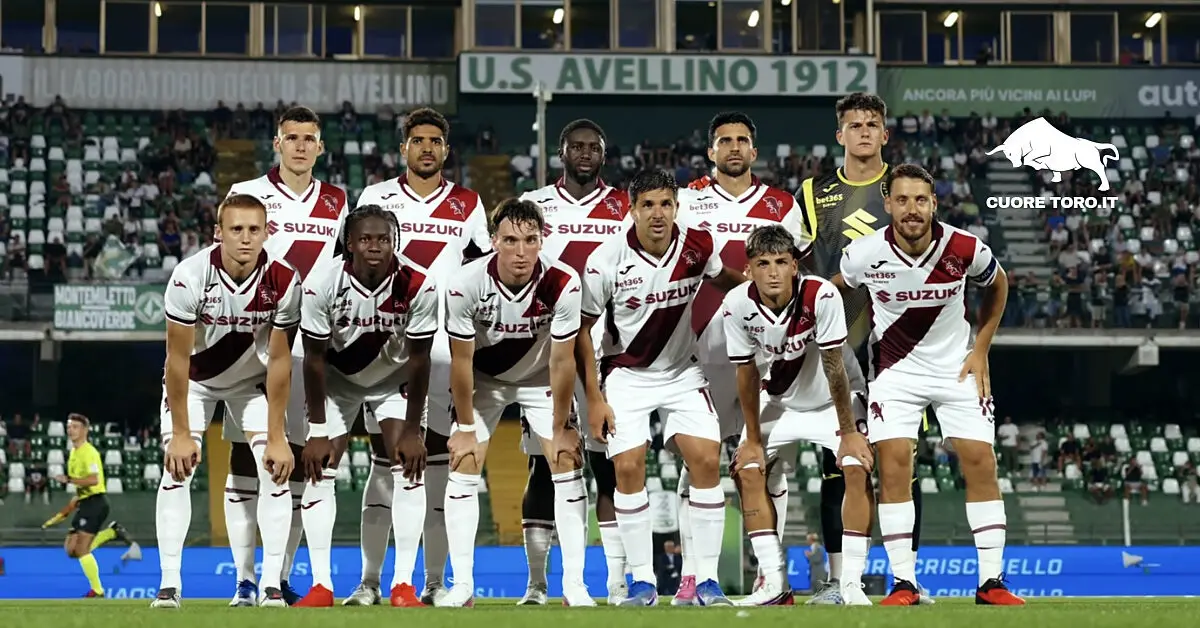 Formazione del Torino FC con la seconda maglia