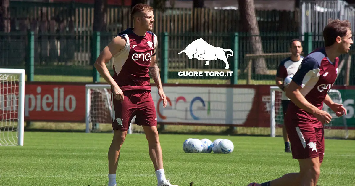 Ivan Ilic, allenamento a Pinzolo