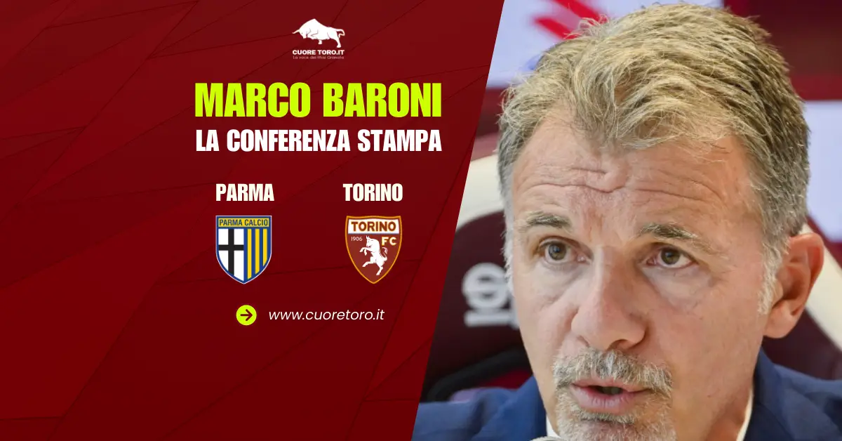Parma Torino, Marco Baroni in conferenza stampa